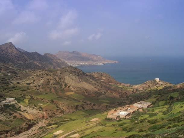 Le cap des Trois Fourches