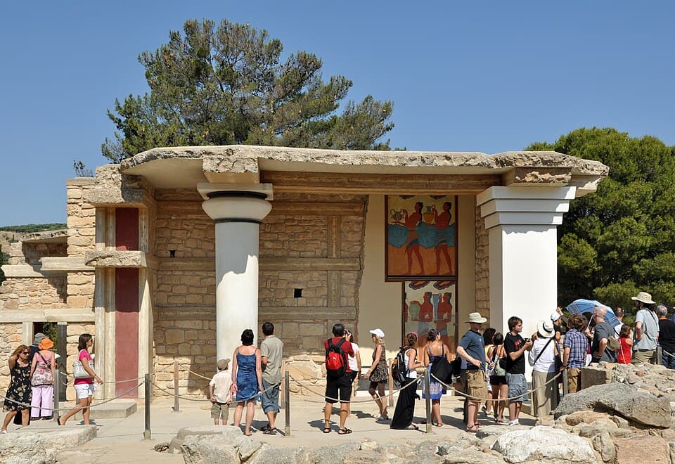 Le palais de Knossos