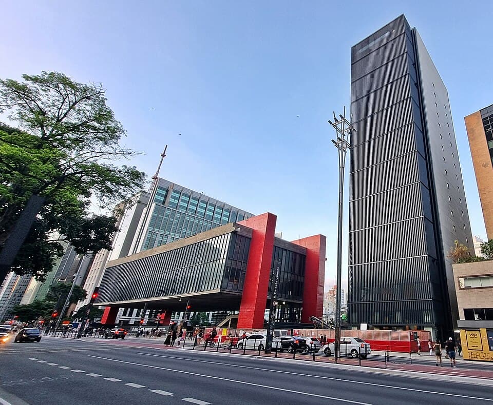 Le MASP, avenue Paulista