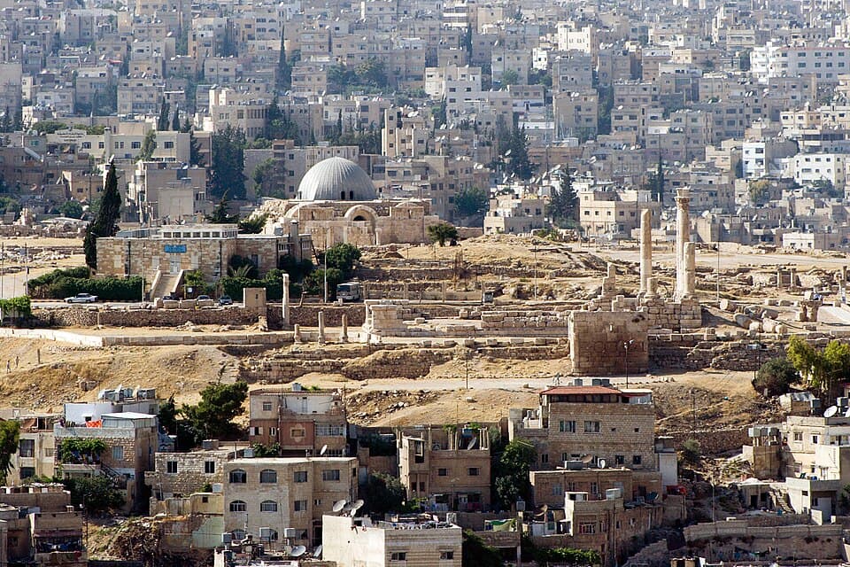 La citadelle d'Amman