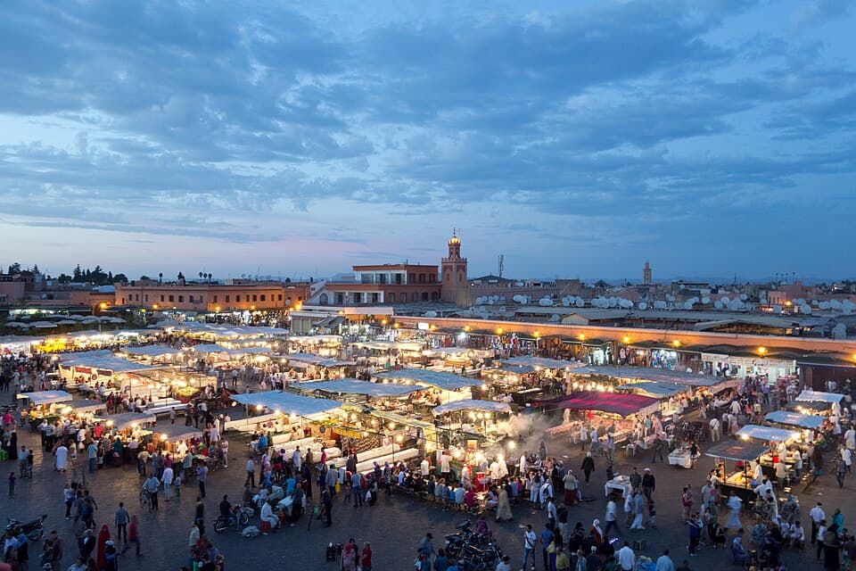 La place Jemaa el-Fna