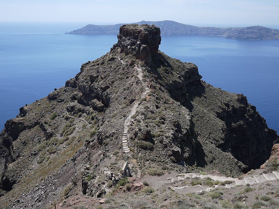 Le rocher de Skaros
